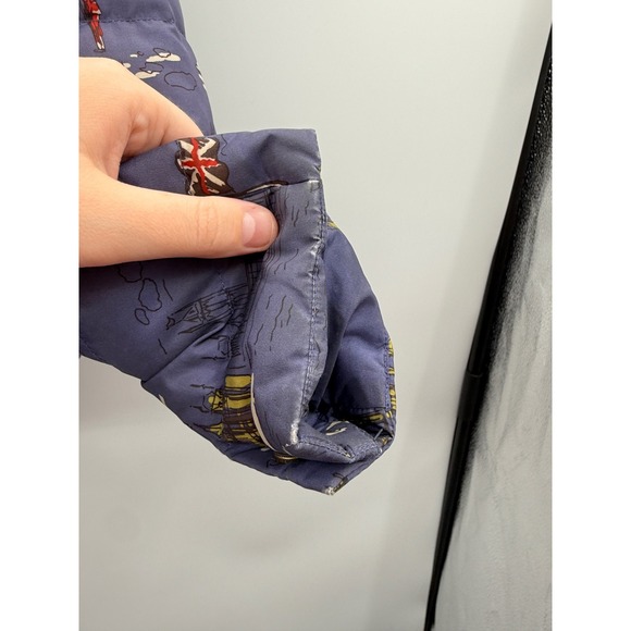 Boden London Print Down Jacket Women's Size 10 Quilted‎ Feather Warm Coat - Picture 10 of 12